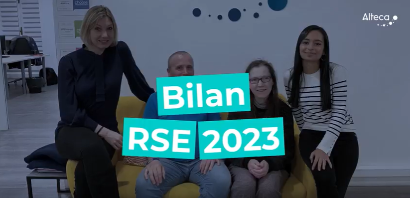 Découvrez le bilan RSE 2023 d’Alteca en vidéo