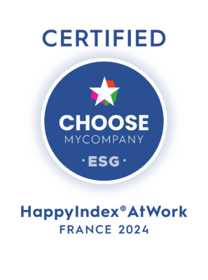 Label 2024 "Happy At Work" décerné par l'organisme indépendant de certification Choose My Company, après une enquête interne auprès des collaborateurs d'Alteca.