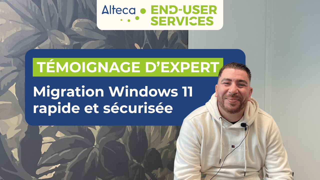 Logo Alteca End-User Services avec titre