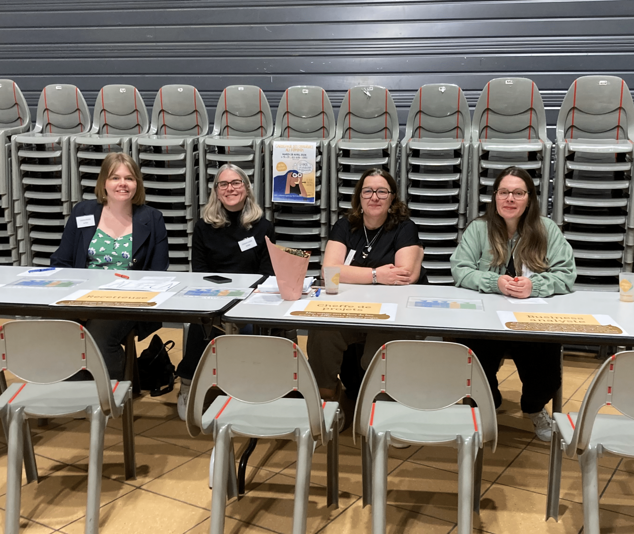 Collaboratrices Alteca au Carrefour des Carrières au féminin à Genlis